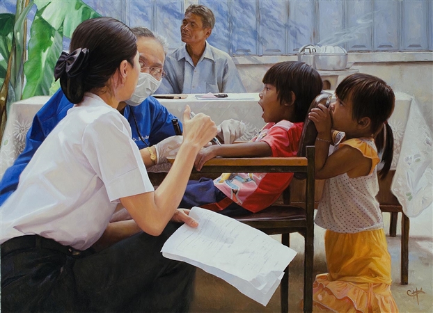 Chris Hopkins - Oil Painter - Air Force Travels - East Meets West Concurrence Chris Hopkins - Oil Painter - Air Force Travels - East Meets West Concurrence